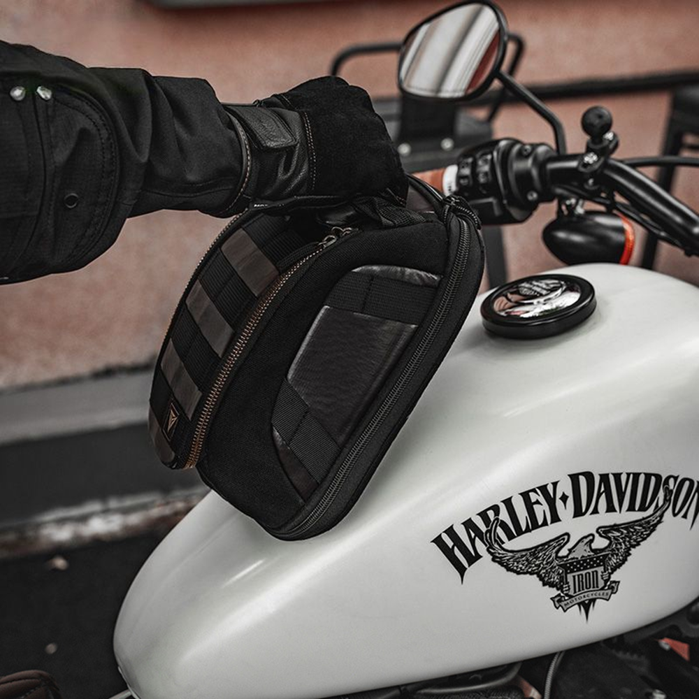 Magnetic Tank Bag - Motorcycle Seat Back Bag Tail Box