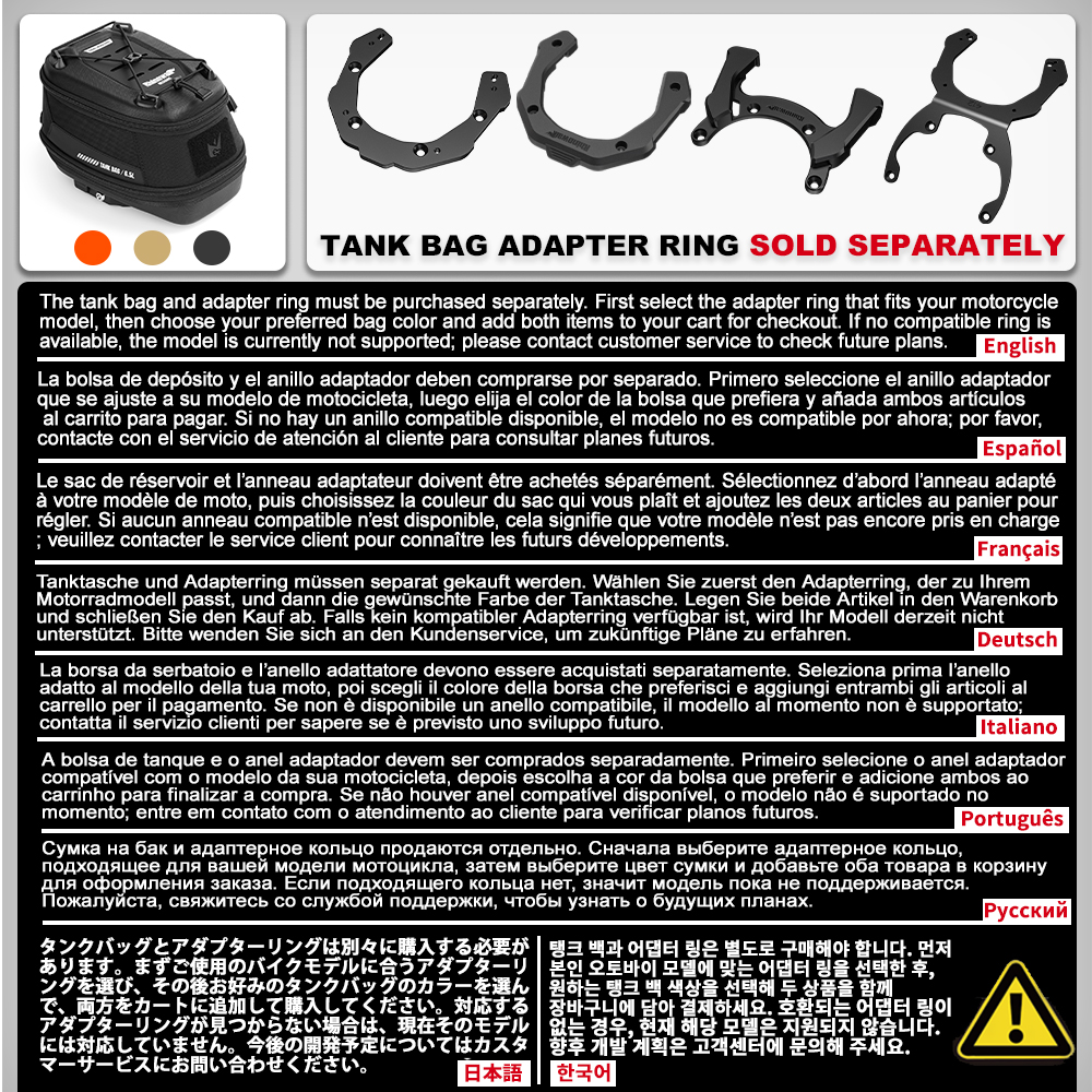 Rhinowalk Motorcycle Tank Bag  - Magnetic Tank Bag 评论和价格