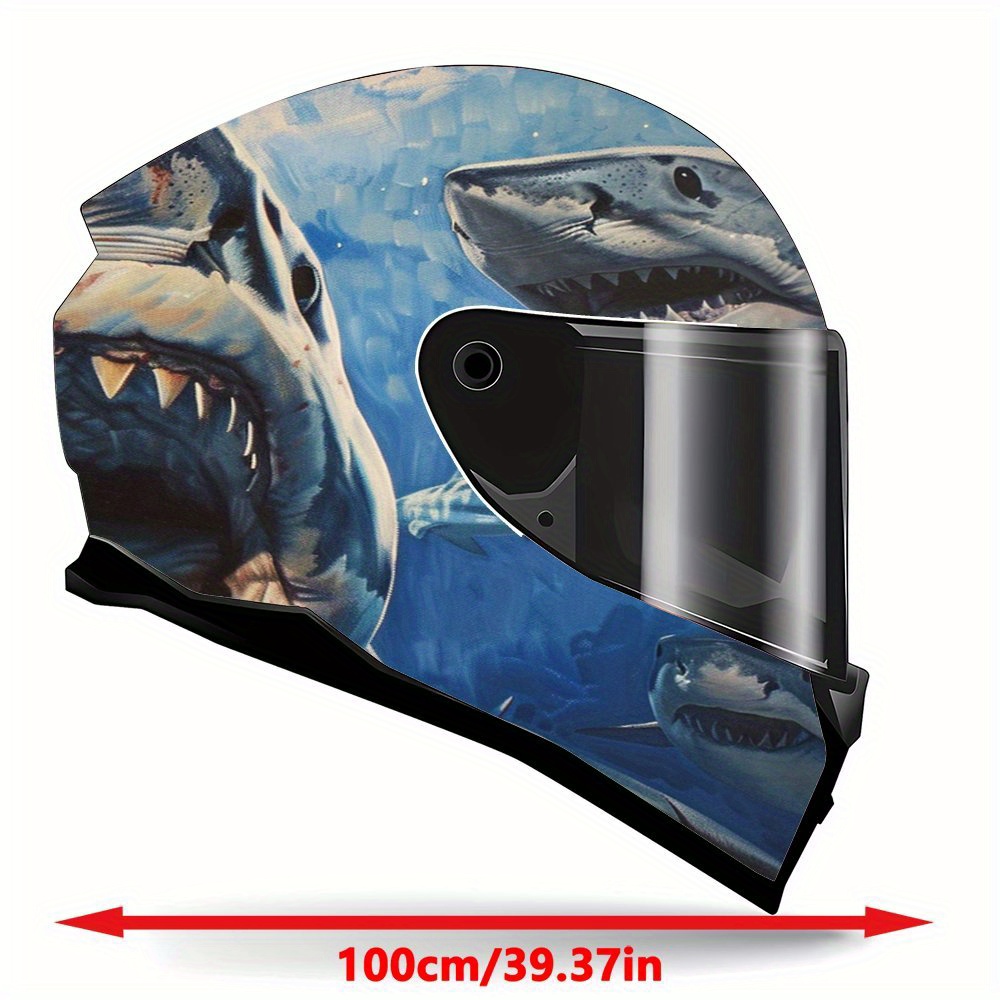 Great White Shark Motorcycle H - Motorcycle Gear White 评论和价格