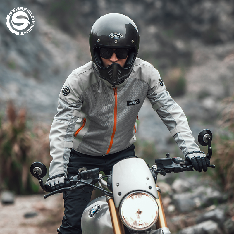 SFK Grey-white Motorcycle Jack - Motorcycle Gear White 评论和价格
