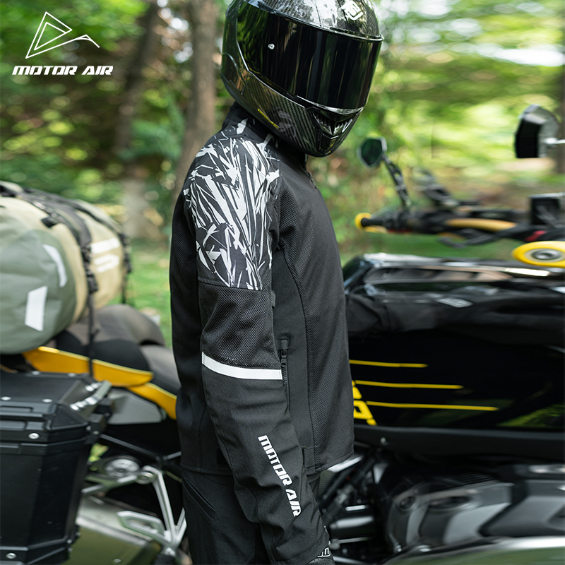 Black&White Motorcycle Jacket  - Motorcycle Gear White 评论和价格