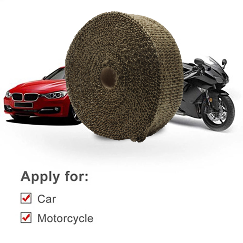 Enduro Exhaust Thermal Band Mo - Exhaust Wrap Titanium 评论和价格