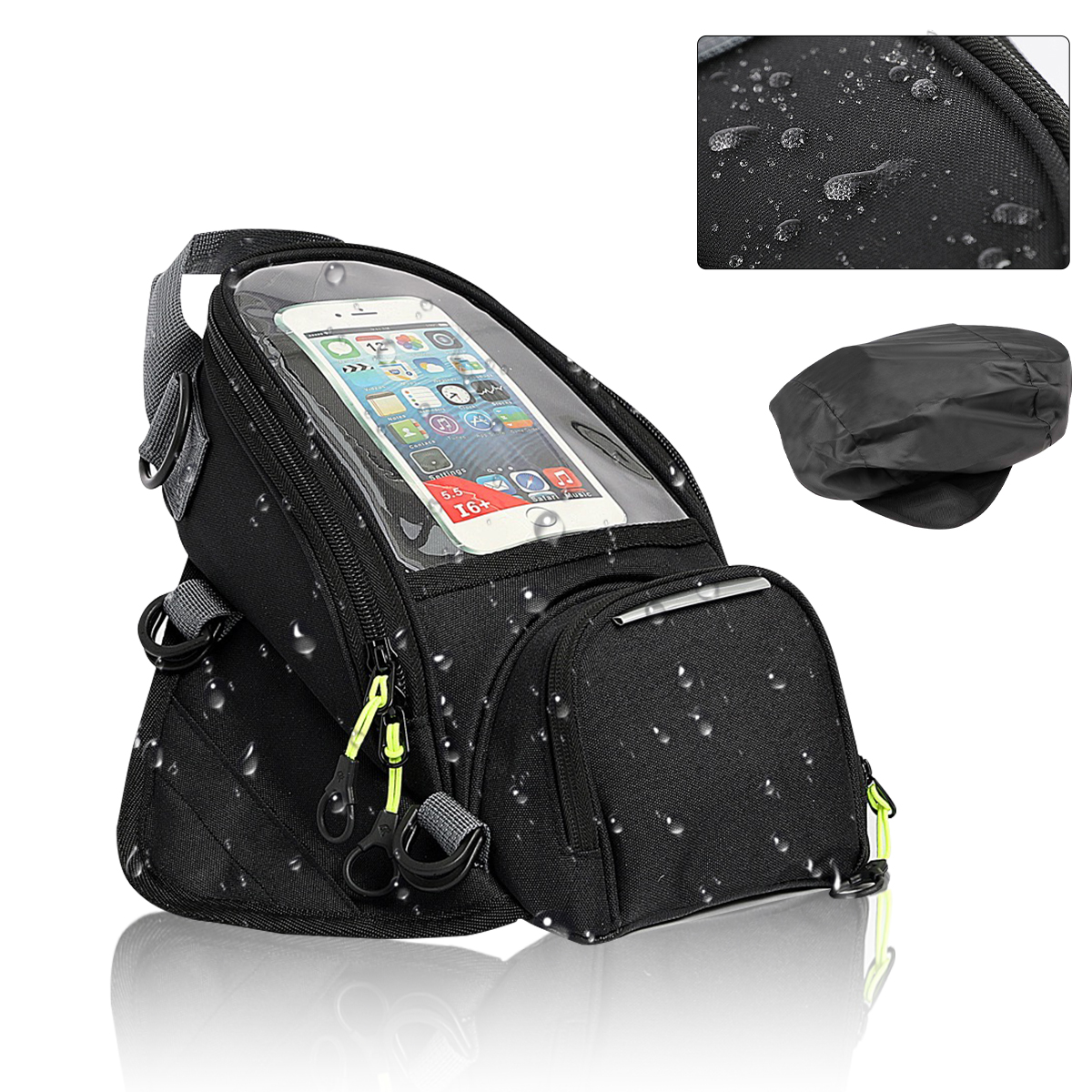 Motorcycle Tank Bag Waterproof - Magnetic Tank Bag 评论和价格