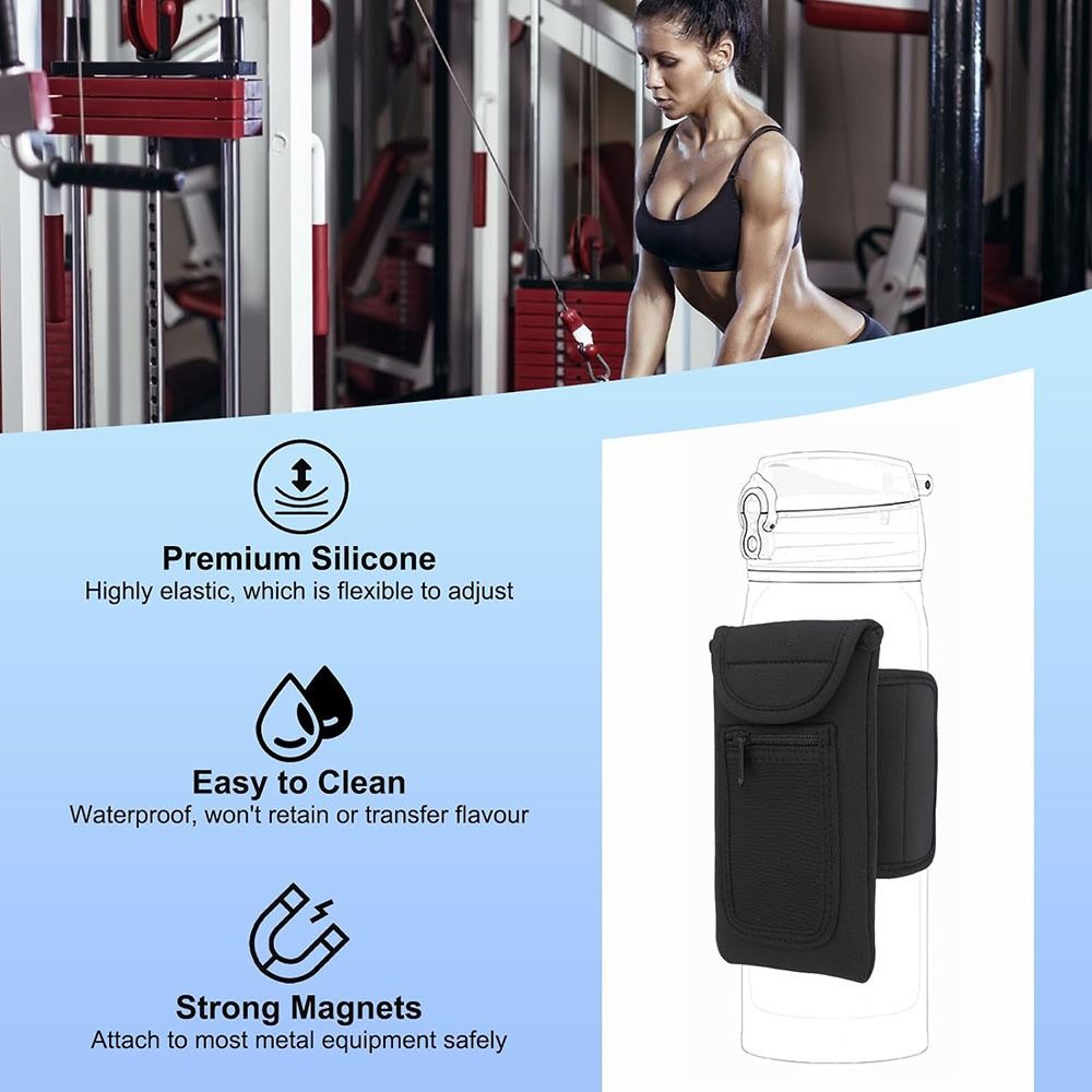 Magnetic Gym Water Bottle Bag  - Magnetic Tank Bag 评论和价格
