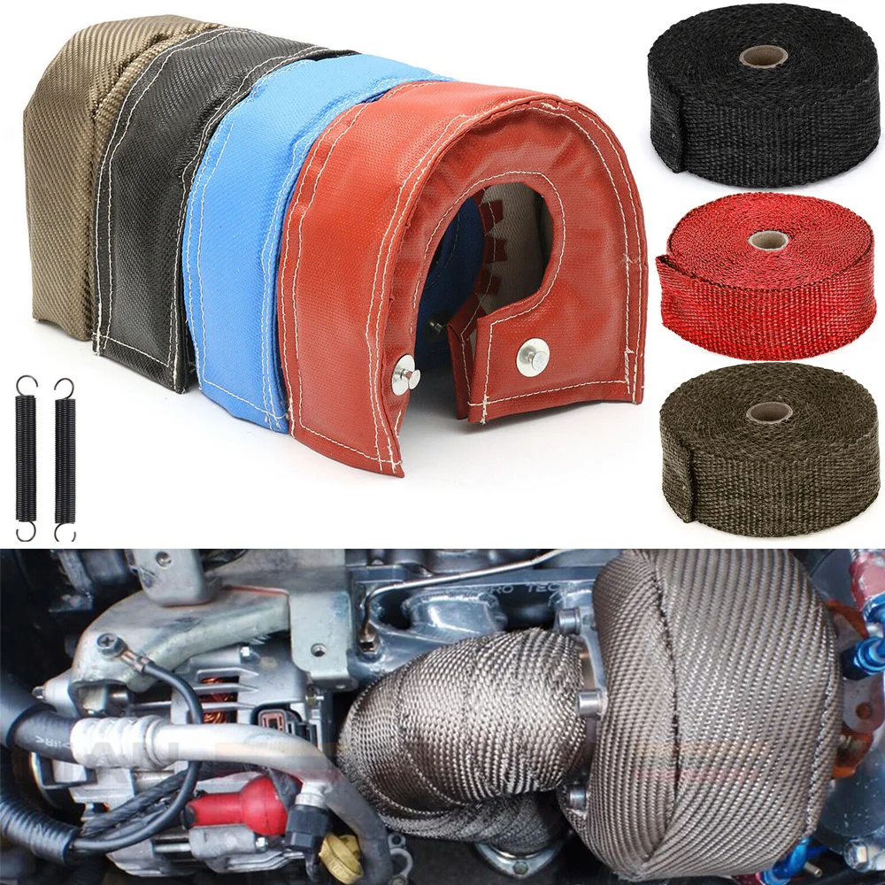 T25 T3 T4 T6 Racing Turbo Heat - Exhaust Wrap Titanium 评论和价格