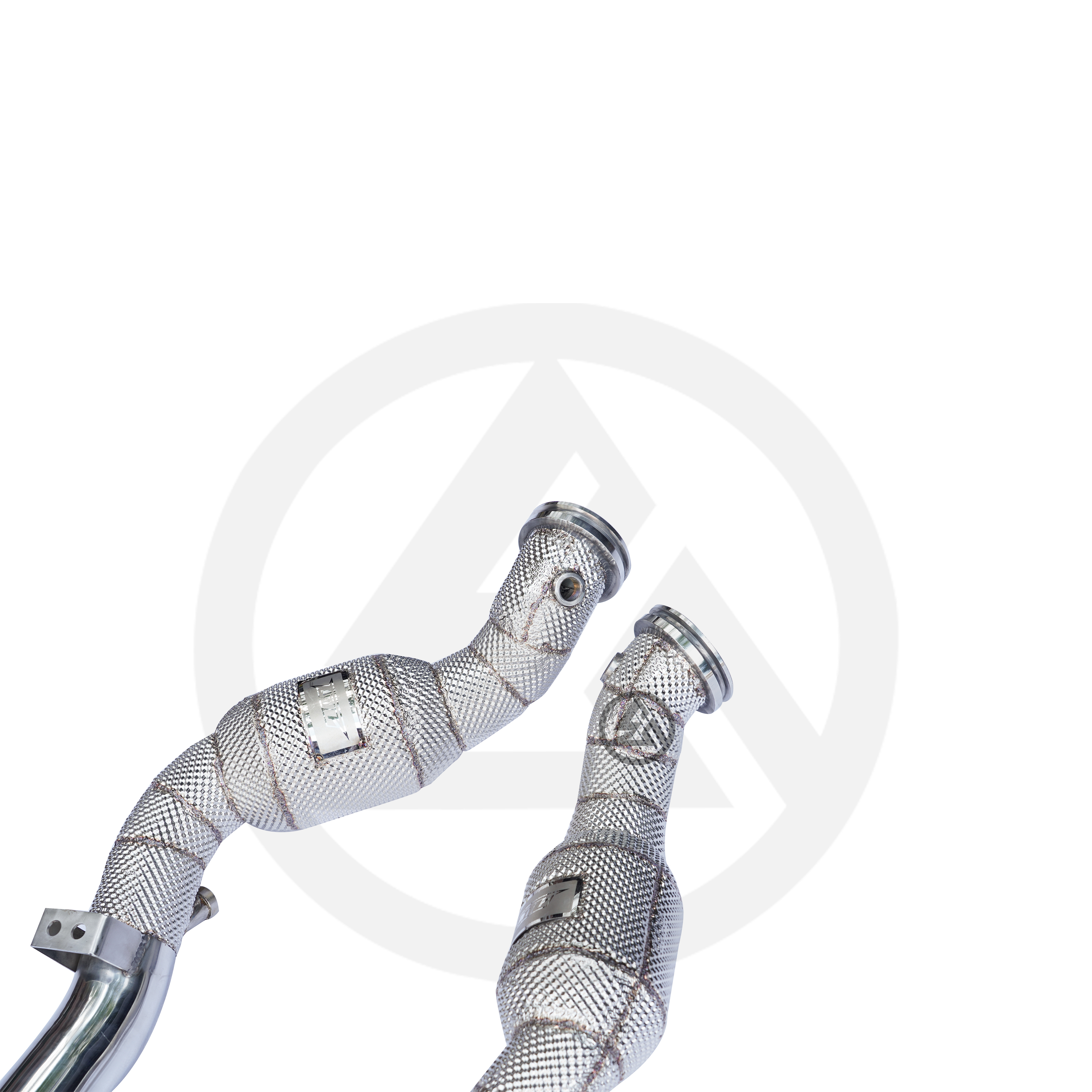 Hot Heat Wrapped Sport Downpip - Exhaust Wrap Titanium 评论和价格