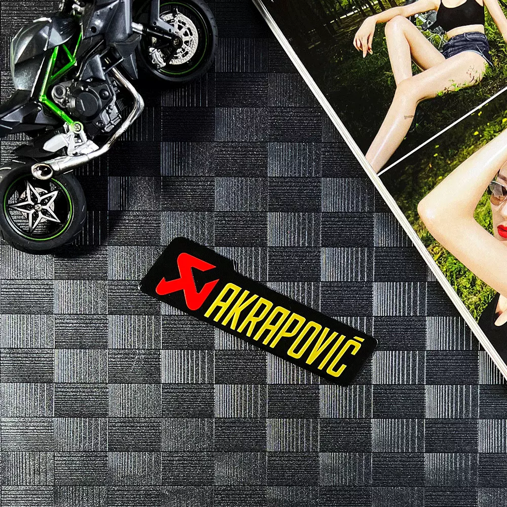 Motorcycle Exhaust Decals, 3D  - Motorcycle Gear Equipment 评论和价格