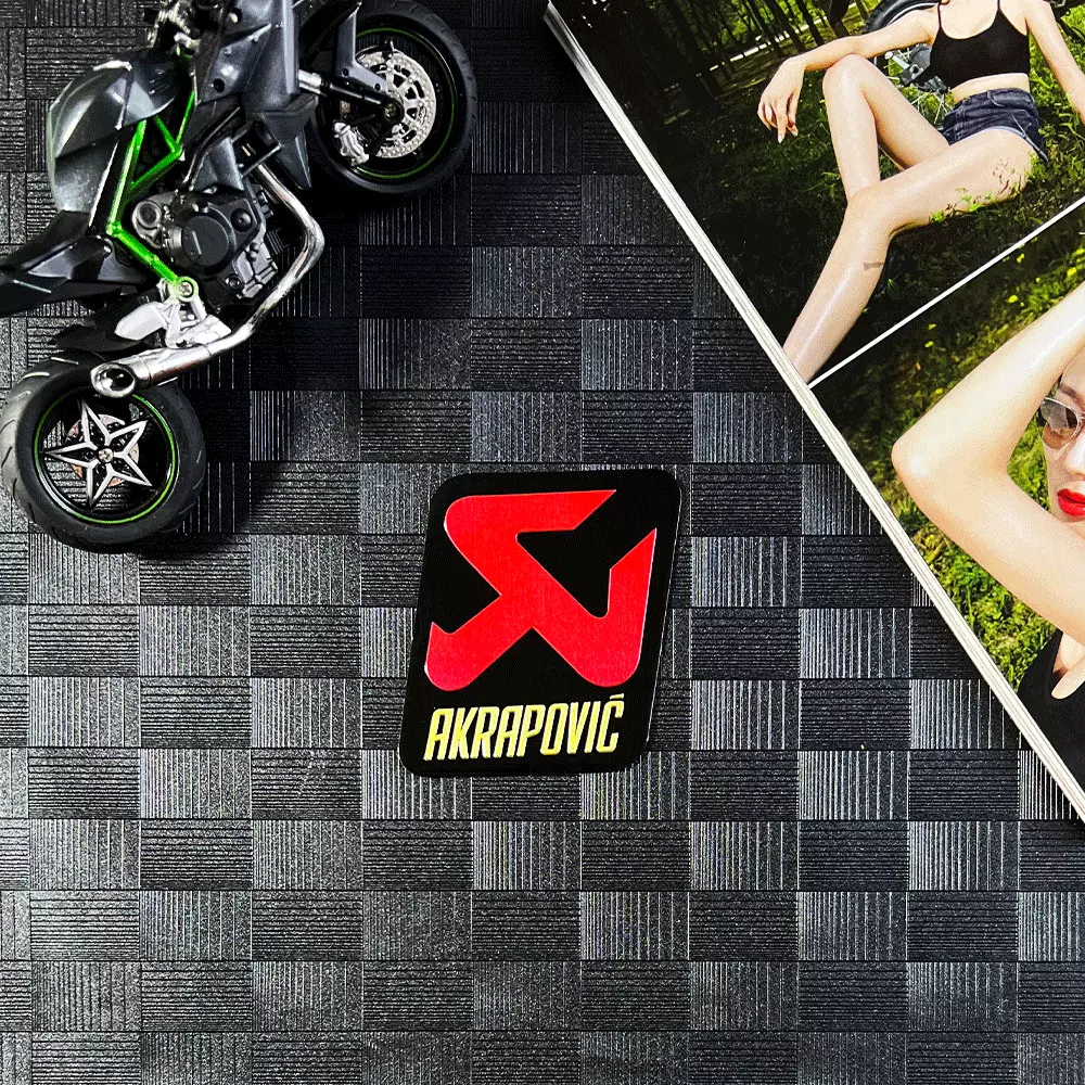 Motorcycle Exhaust Decals, 3D  - Motorcycle Gear Equipment 评论和价格