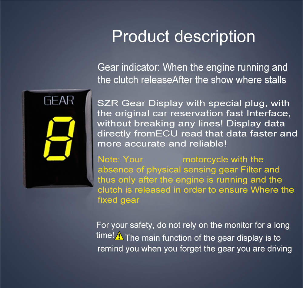 Motorcycle Gear Indicator For  - Motorcycle Gear Ratio 评论和价格