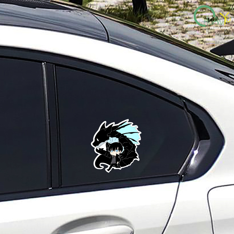 Anime car sticker, I upgrade a - Motorcycle Gear Equipment 评论和价格