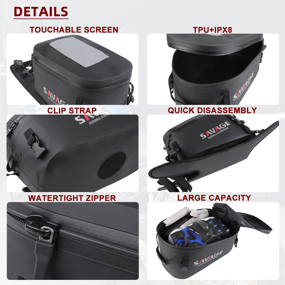 2025 CBR650R Tank Bag For Hond - Magnetic Tank Bag 评论和价格
