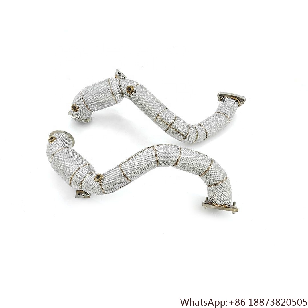 Exhaust Sport Cat Down Pipes f - Exhaust Wrap Titanium 评论和价格