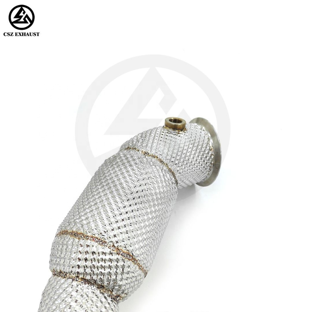 Exhaust Sport Cat Down Pipes f - Exhaust Wrap Titanium 评论和价格