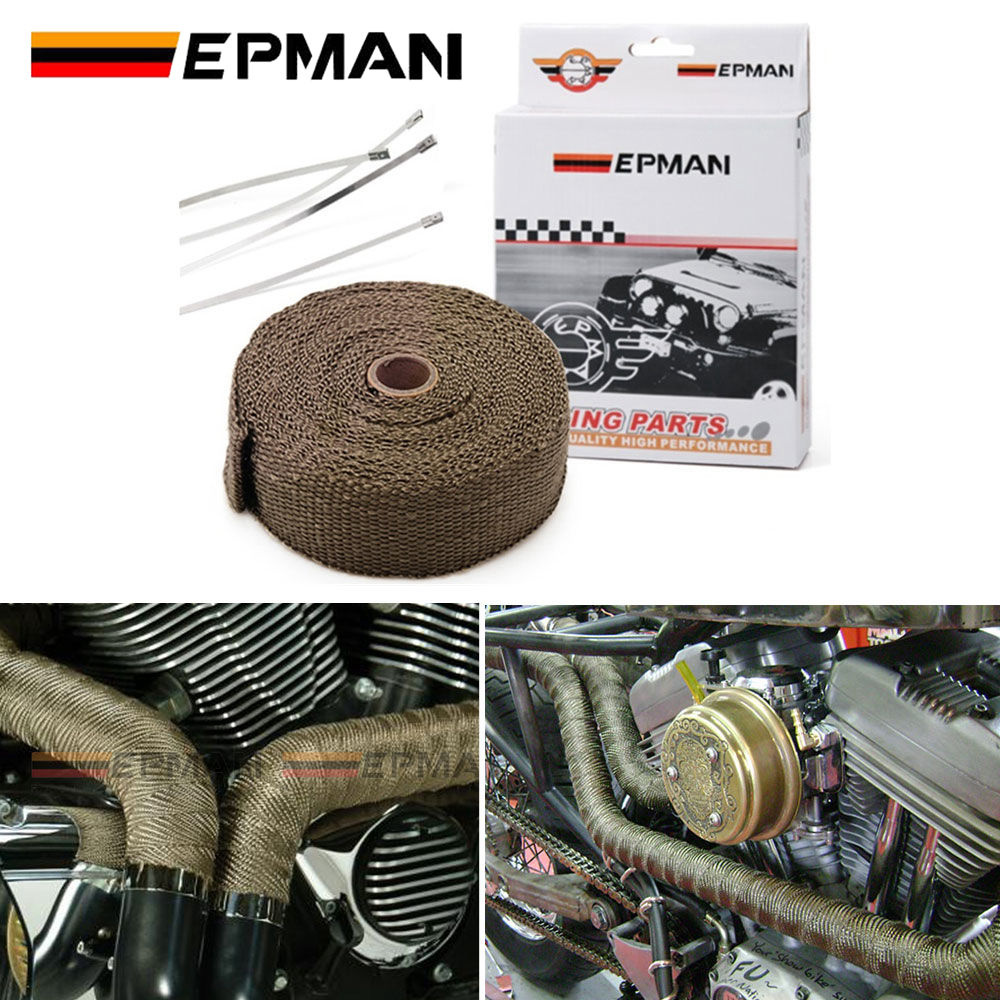 Titanium Turbo Manifold Heat E - Exhaust Wrap Titanium 评论和价格